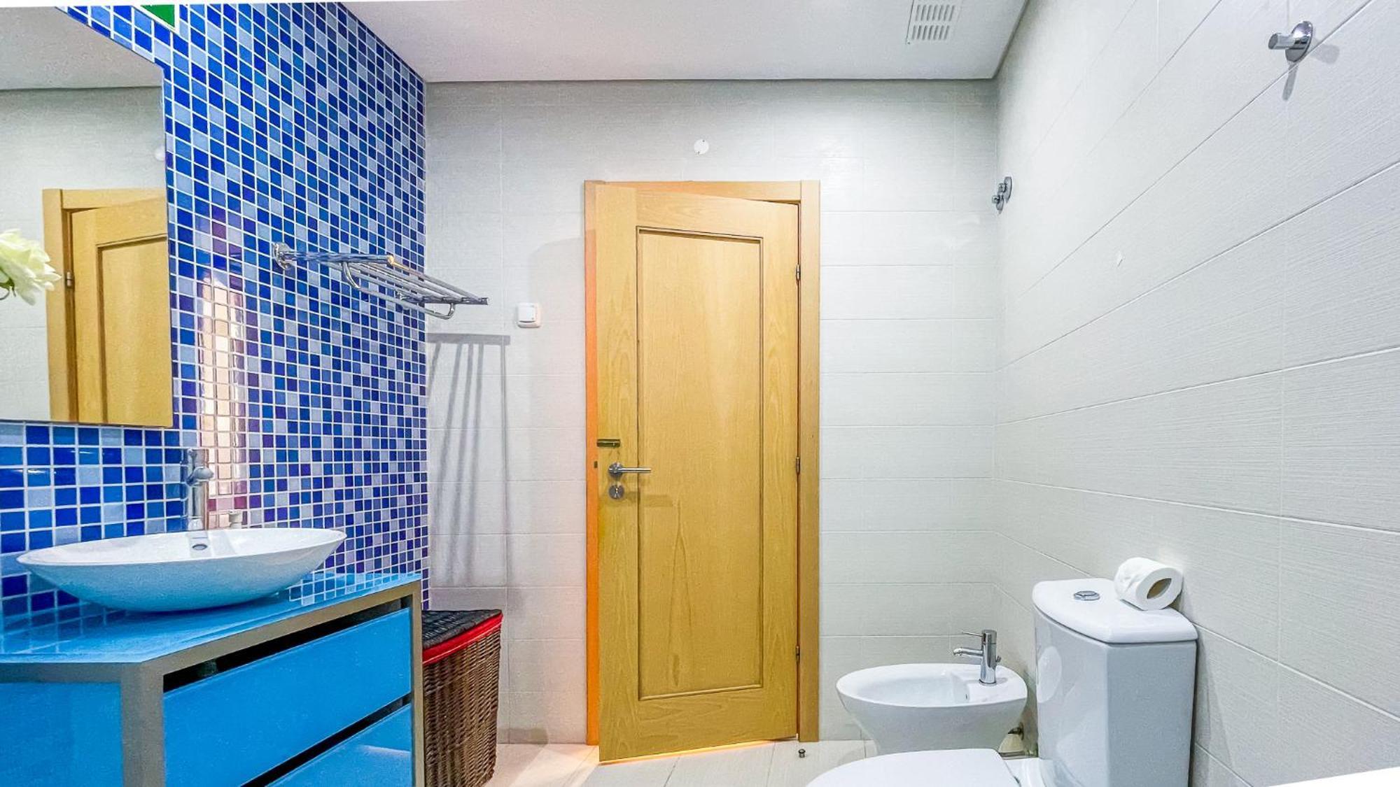 AQ 310 Incrível apartamento de dois quartos com vista para a Marina Quarteira Exterior foto