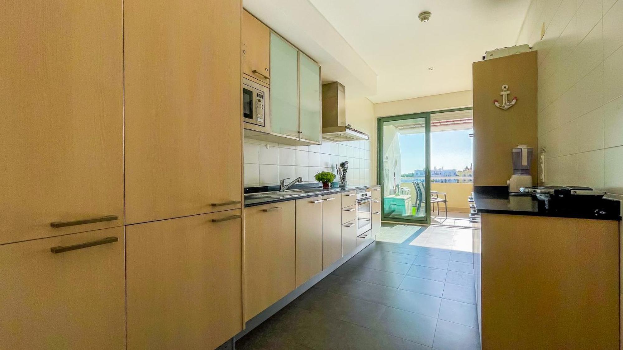 AQ 310 Incrível apartamento de dois quartos com vista para a Marina Quarteira Exterior foto