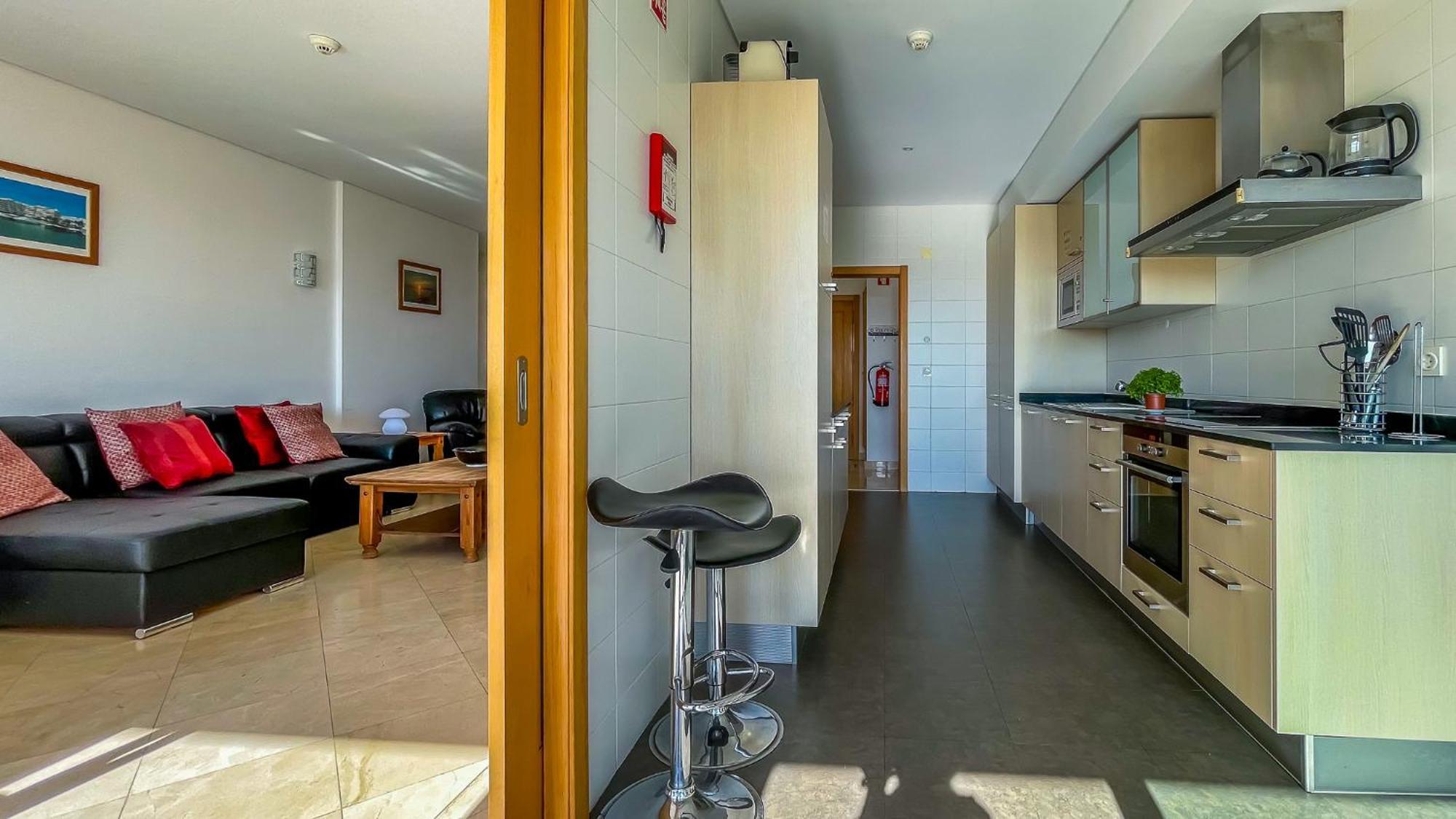 AQ 310 Incrível apartamento de dois quartos com vista para a Marina Quarteira Exterior foto
